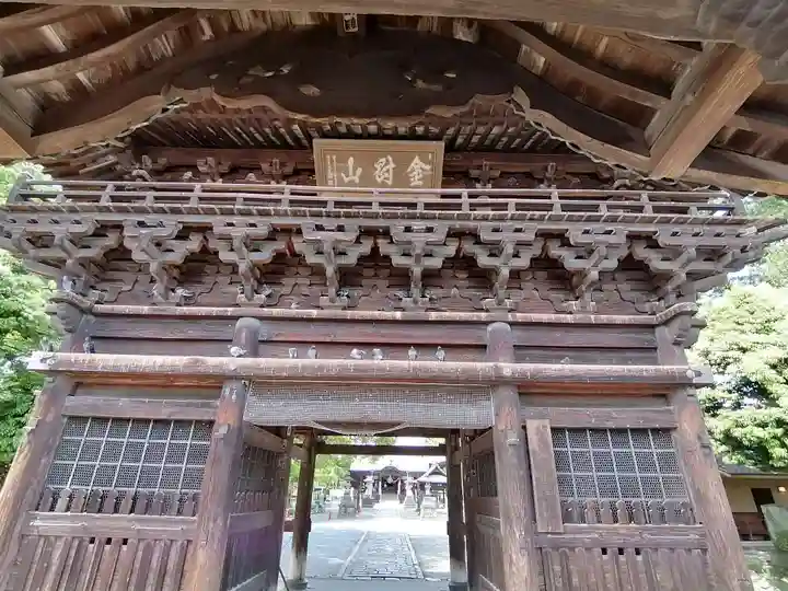 鑁阿寺の山門・神門