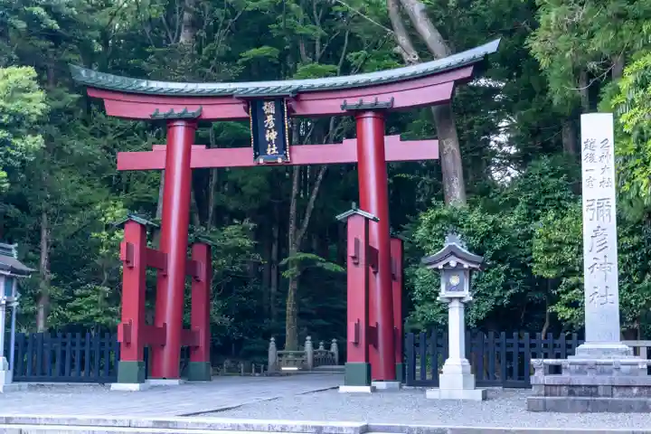 彌彦神社の鳥居