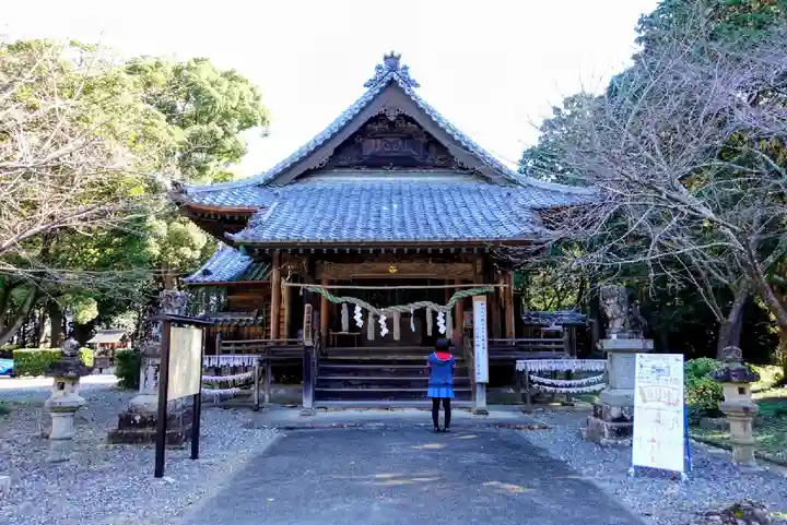 曽許乃御立神社の本殿・本堂