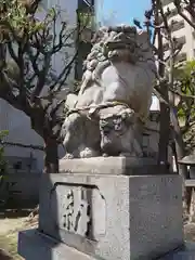 竹塚神社の狛犬