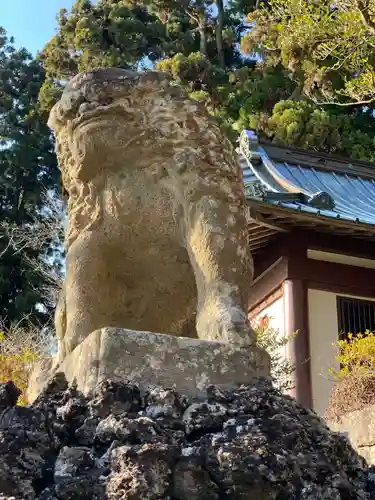 村山浅間神社の狛犬