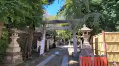 池尻稲荷神社の鳥居