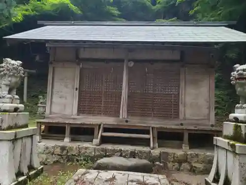 上之森神社の本殿・本堂
