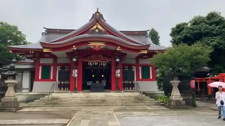 品川神社の本殿・本堂