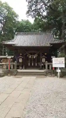 間々田八幡宮の本殿・本堂