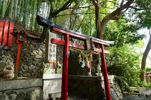 瓢箪山稲荷神社の末社