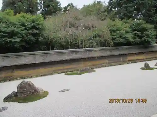 龍安寺の庭園