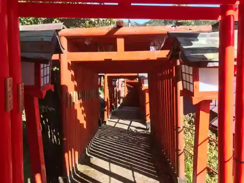 太皷谷稲成神社の鳥居