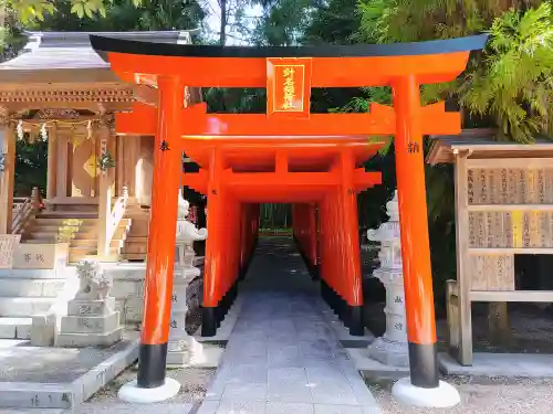 針名神社の鳥居