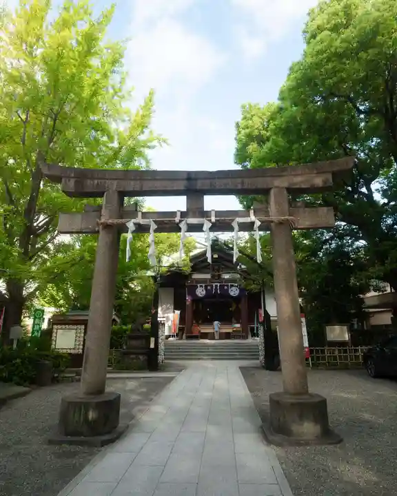 稲毛神社の鳥居