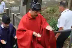 阿久津「田村神社」（郡山市阿久津町）旧社名：伊豆箱根三嶋三社のお祭り