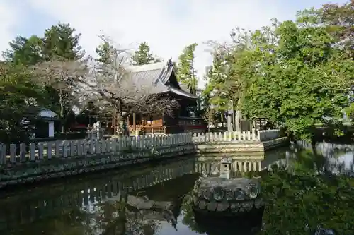 人丸神社（小中町）の庭園
