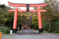 虻田神社の鳥居