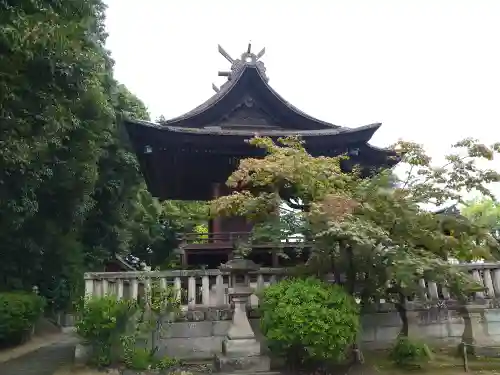 阿智神社の本殿・本堂