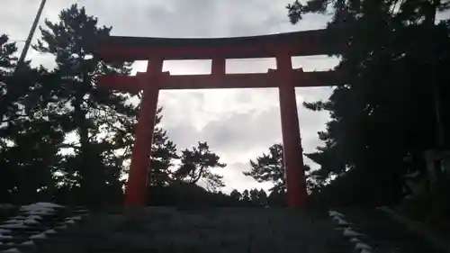 函館護國神社の鳥居