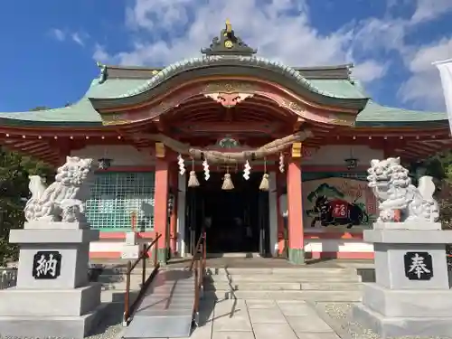 神戸神社の本殿・本堂