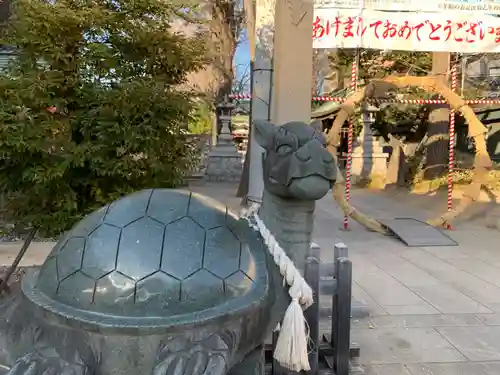 亀有香取神社の狛犬