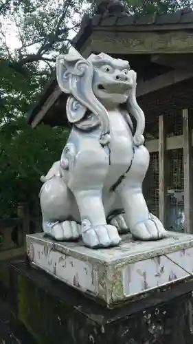 陶山神社の狛犬