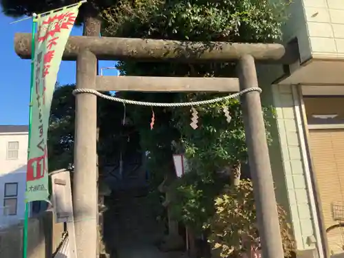 穐葉神社の鳥居