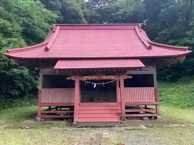 谷上神社の本殿