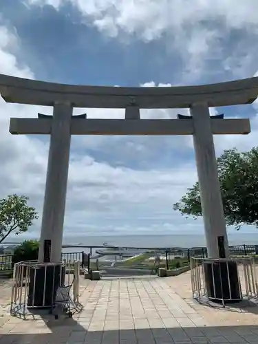 鹿島御児神社の鳥居