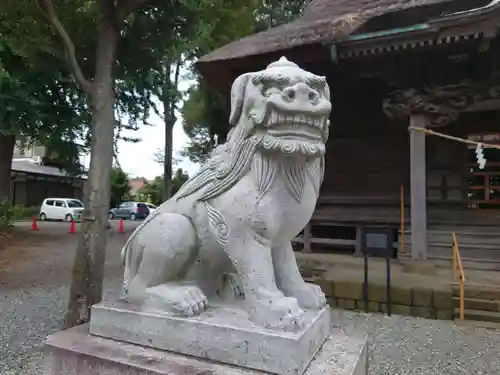 髙部屋神社の狛犬