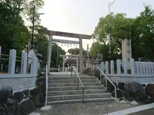 猪子石神明社の鳥居