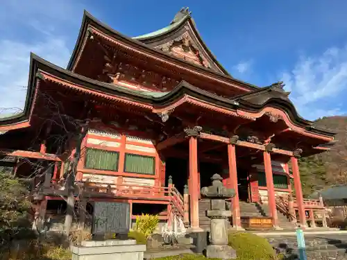 甲斐善光寺の本殿・本堂