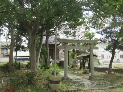 妙劍神社の鳥居