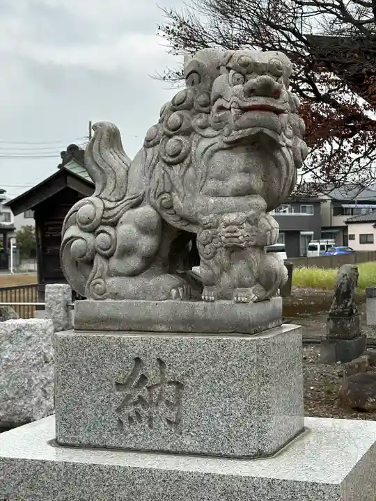 香取御嶽神社 の狛犬