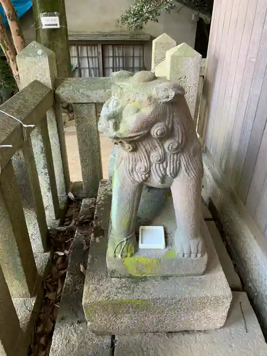 氷室神社の狛犬