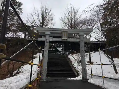 厚真神社の鳥居