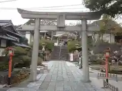 到津八幡神社の鳥居