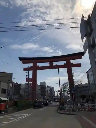 豊國神社の鳥居