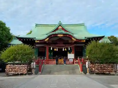 亀戸天神社の本殿・本堂