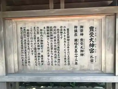 伊勢神宮外宮（豊受大神宮）の歴史