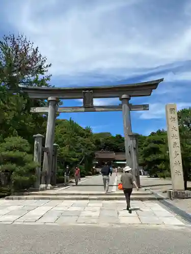 氣多大社の鳥居