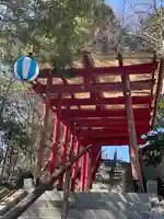 若光稲荷神社(曩祖八幡宮境内社)の鳥居