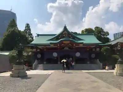 日枝神社の本殿・本堂