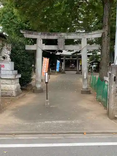 野々宮神社の鳥居