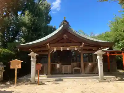 名次神社の本殿・本堂