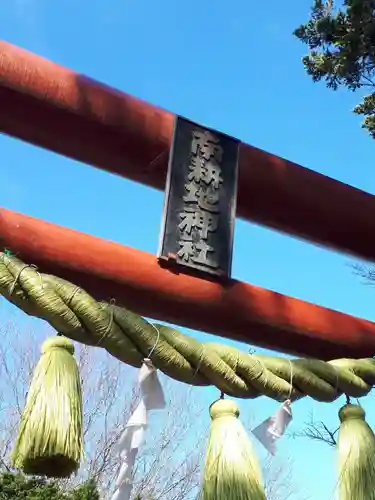 南耕地神社の鳥居