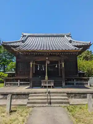 大我井神社の本殿・本堂