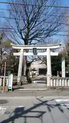 戸部杉山神社の鳥居