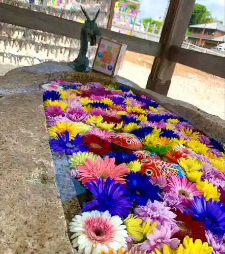 金井神社の手水舎