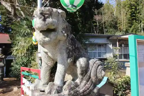 富里香取神社の狛犬