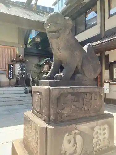 芝大神宮の狛犬