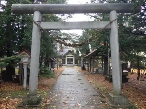 妹背牛神社の鳥居