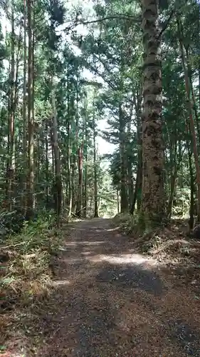 白銀神社の周辺