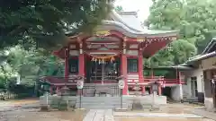 柏諏訪神社の本殿